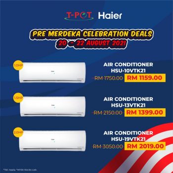 T-Pot-Haier-Merdeka-Promo-5-350x350 - Electronics & Computers Home Appliances Johor Kedah Kelantan Kitchen Appliances Kuala Lumpur Melaka Negeri Sembilan Pahang Penang Perak Perlis Promotions & Freebies Putrajaya Sabah Sarawak Selangor Terengganu 