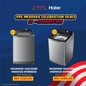 T-Pot-Haier-Merdeka-Promo-7-350x350 - Electronics & Computers Home Appliances Johor Kedah Kelantan Kitchen Appliances Kuala Lumpur Melaka Negeri Sembilan Pahang Penang Perak Perlis Promotions & Freebies Putrajaya Sabah Sarawak Selangor Terengganu 