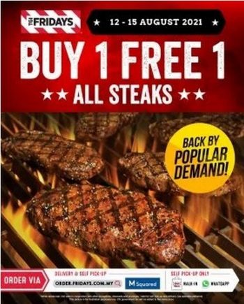 TGI-Fridays-Buy-1-Free-1-Steak-Deals-1-350x435 - Beverages Food , Restaurant & Pub Johor Kedah Kelantan Kuala Lumpur Melaka Negeri Sembilan Pahang Penang Perak Perlis Promotions & Freebies Putrajaya Sabah Sarawak Selangor Terengganu 