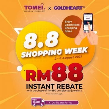 TOMEI-8.8-Shopping-Week-Promo-350x350 - Gifts , Souvenir & Jewellery Jewels Johor Kedah Kelantan Kuala Lumpur Melaka Negeri Sembilan Online Store Pahang Penang Perak Perlis Promotions & Freebies Putrajaya Sabah Sarawak Selangor Terengganu 