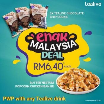 Tealive-Enak-Malaysia-Deal-Promotion-350x350 - Beverages Food , Restaurant & Pub Johor Kedah Kelantan Kuala Lumpur Melaka Negeri Sembilan Pahang Penang Perak Perlis Promotions & Freebies Putrajaya Sabah Sarawak Selangor Terengganu 