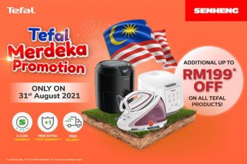 Tefal-Merdeka-Promotion-at-Senheng-350x233 - Electronics & Computers Home Appliances Johor Kedah Kelantan Kitchen Appliances Kuala Lumpur Melaka Negeri Sembilan Online Store Pahang Penang Perak Perlis Promotions & Freebies Putrajaya Sabah Sarawak Selangor Terengganu 