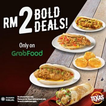 Texas-Chicken-GrabFood-RM2-Bold-Deals-Promotion-350x350 - Beverages Food , Restaurant & Pub Johor Kedah Kelantan Kuala Lumpur Melaka Negeri Sembilan Online Store Pahang Penang Perak Perlis Promotions & Freebies Putrajaya Sabah Sarawak Selangor Terengganu 