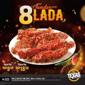 Texas-Chicken-Tenders-8Lada-Promo-1-350x350 - Beverages Food , Restaurant & Pub Johor Kedah Kelantan Kuala Lumpur Melaka Negeri Sembilan Pahang Penang Perak Perlis Promotions & Freebies Putrajaya Sabah Sarawak Selangor Terengganu 