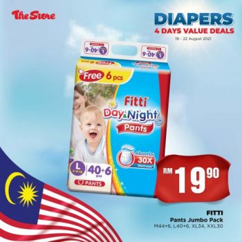 The-Store-Diapers-4-Days-Value-Deals-Promotion-1-350x350 - Baby & Kids & Toys Diapers Johor Kedah Kelantan Kuala Lumpur Melaka Negeri Sembilan Pahang Penang Perak Perlis Promotions & Freebies Putrajaya Sabah Sarawak Selangor Supermarket & Hypermarket Terengganu 