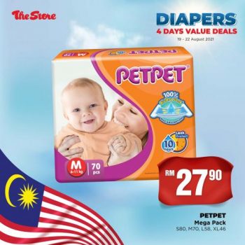 The-Store-Diapers-4-Days-Value-Deals-Promotion-3-350x350 - Baby & Kids & Toys Diapers Johor Kedah Kelantan Kuala Lumpur Melaka Negeri Sembilan Pahang Penang Perak Perlis Promotions & Freebies Putrajaya Sabah Sarawak Selangor Supermarket & Hypermarket Terengganu 