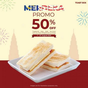 Toast-Box-Merdeka-50-OFF-Promotion-350x350 - Beverages Food , Restaurant & Pub Johor Kedah Kelantan Kuala Lumpur Melaka Negeri Sembilan Pahang Penang Perak Perlis Promotions & Freebies Putrajaya Sabah Sarawak Selangor Terengganu 