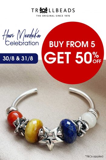 Trollbeads-Hari-Merdeka-Special-350x527 - Fashion Accessories Fashion Lifestyle & Department Store Johor Kedah Kelantan Kuala Lumpur Melaka Negeri Sembilan Online Store Pahang Penang Perak Perlis Promotions & Freebies Putrajaya Sabah Sarawak Selangor Terengganu 