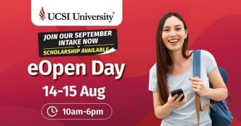 UCSI-eOpen-Day-350x183 - Events & Fairs Johor Kedah Kelantan Kuala Lumpur Melaka Negeri Sembilan Online Store Others Pahang Penang Perak Perlis Putrajaya Sabah Sarawak Selangor Terengganu 