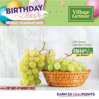 Village-Grocer-Birthday-Bash-Promotion-350x349 - Johor Kedah Kelantan Kuala Lumpur Melaka Negeri Sembilan Online Store Pahang Penang Perak Perlis Promotions & Freebies Putrajaya Sabah Sarawak Selangor Supermarket & Hypermarket Terengganu 