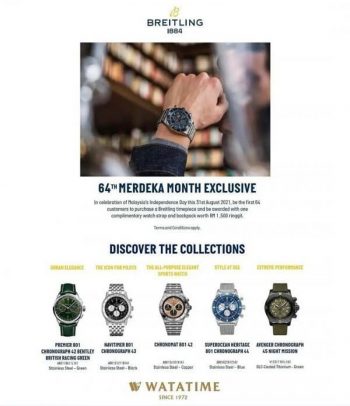 Watatime-Breitling-Promo-350x406 - Fashion Lifestyle & Department Store Kuala Lumpur Perak Promotions & Freebies Selangor Watches 