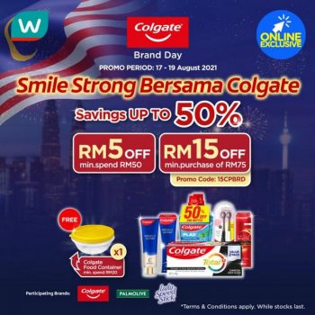 Watsons-Online-Colgate-Brand-Day-Sale-350x350 - Beauty & Health Health Supplements Johor Kedah Kelantan Kuala Lumpur Malaysia Sales Melaka Negeri Sembilan Pahang Penang Perak Perlis Personal Care Putrajaya Sabah Sarawak Selangor Terengganu 