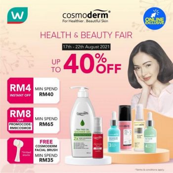 Watsons-Online-Cosmoderm-Health-Beauty-Fair-Sale-1-350x350 - Beauty & Health Cosmetics Johor Kedah Kelantan Kuala Lumpur Malaysia Sales Melaka Negeri Sembilan Online Store Pahang Penang Perak Perlis Personal Care Putrajaya Sabah Sarawak Selangor Skincare Terengganu 