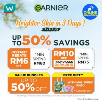 Watsons-Online-Garnier-Sale-350x350 - Beauty & Health Cosmetics Hair Care Health Supplements Johor Kedah Kelantan Kuala Lumpur Malaysia Sales Melaka Negeri Sembilan Online Store Pahang Penang Perak Perlis Personal Care Putrajaya Sabah Sarawak Selangor Skincare Terengganu 