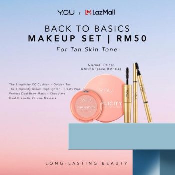 Y.O.U-Lazada-Beauty-Back-To-Basics-Make-Up-Set-Promotion-1-350x350 - Beauty & Health Cosmetics Johor Kedah Kelantan Kuala Lumpur Melaka Negeri Sembilan Pahang Penang Perak Perlis Personal Care Promotions & Freebies Putrajaya Sabah Sarawak Selangor Terengganu 