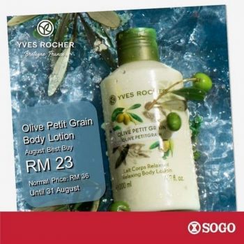 YVES-ROCHER-Body-Lotion-Promo-at-SOGO-350x350 - Beauty & Health Kuala Lumpur Personal Care Promotions & Freebies Selangor Skincare 