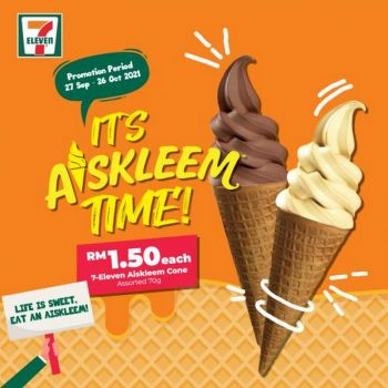 7-Eleven-Aiskleem-Cones-Promotion-350x350 - Beverages Fast Food Food , Restaurant & Pub Johor Kedah Kelantan Kuala Lumpur Melaka Negeri Sembilan Pahang Penang Perak Perlis Promotions & Freebies Putrajaya Sabah Sarawak Selangor Supermarket & Hypermarket Terengganu 