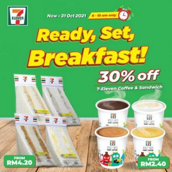 7-Eleven-Breakfast-30-OFF-Promotion-350x350 - Beverages Food , Restaurant & Pub Johor Kedah Kelantan Kuala Lumpur Melaka Negeri Sembilan Pahang Penang Perak Perlis Promotions & Freebies Putrajaya Sabah Sarawak Selangor Supermarket & Hypermarket Terengganu 