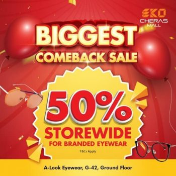 A-Look-Eyewear-Biggest-Comeback-Sale-at-Ekocheras-Mall-350x350 - Eyewear Fashion Lifestyle & Department Store Kuala Lumpur Malaysia Sales Selangor 