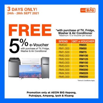 AEON-BiG-Bazaar-Appliance-Fair-Promotion-14-350x350 - Electronics & Computers Home Appliances Johor Kedah Kelantan Kitchen Appliances Kuala Lumpur Melaka Negeri Sembilan Pahang Penang Perak Perlis Promotions & Freebies Putrajaya Sabah Sarawak Selangor Supermarket & Hypermarket Terengganu 