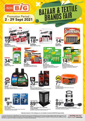 AEON-BiG-Bazaar-Textile-Brands-Fair-Promotion-1-350x495 - Johor Kedah Kelantan Kuala Lumpur Melaka Negeri Sembilan Pahang Penang Perak Perlis Promotions & Freebies Putrajaya Sabah Sarawak Selangor Supermarket & Hypermarket Terengganu 