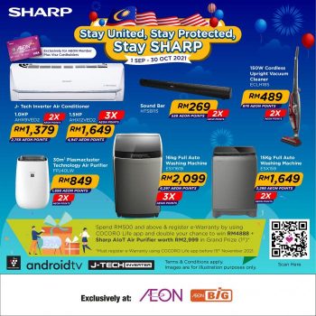 AEON-BiG-Sharp-Promotion-350x350 - Johor Kedah Kelantan Kuala Lumpur Melaka Negeri Sembilan Pahang Penang Perak Perlis Promotions & Freebies Putrajaya Sabah Sarawak Selangor Supermarket & Hypermarket Terengganu 