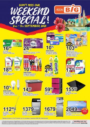 AEON-BiG-Weekend-Promotion-1-350x495 - Johor Kedah Kelantan Kuala Lumpur Melaka Negeri Sembilan Pahang Penang Perak Perlis Promotions & Freebies Putrajaya Sabah Sarawak Selangor Supermarket & Hypermarket Terengganu 