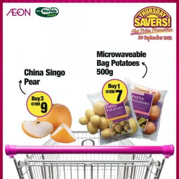 AEON-Supermarket-Thursday-Savers-Promotion-2-1-350x350 - Johor Kedah Kelantan Kuala Lumpur Melaka Negeri Sembilan Pahang Penang Perak Perlis Promotions & Freebies Putrajaya Sabah Sarawak Selangor Supermarket & Hypermarket Terengganu 