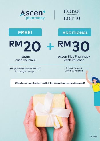 Ascen-Pharmacy-Wipe-Out-Sale-at-Isetan-The-Japan-Store-1-350x495 - Beauty & Health Health Supplements Kuala Lumpur Personal Care Selangor Warehouse Sale & Clearance in Malaysia 