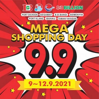 BILLION-9.9-Mega-Shopping-Day-Sale-350x350 - Johor Malaysia Sales Negeri Sembilan Pahang Selangor Supermarket & Hypermarket 