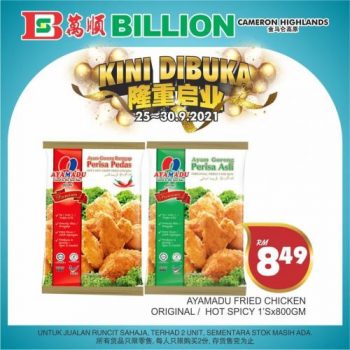 BILLION-Opening-Promotion-at-Cameron-Highlands-10-350x350 - Pahang Promotions & Freebies Supermarket & Hypermarket 