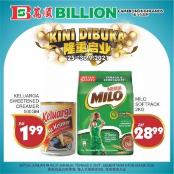 BILLION-Opening-Promotion-at-Cameron-Highlands-13-350x350 - Pahang Promotions & Freebies Supermarket & Hypermarket 