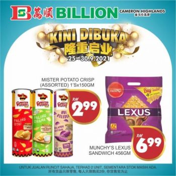 BILLION-Opening-Promotion-at-Cameron-Highlands-15-350x350 - Pahang Promotions & Freebies Supermarket & Hypermarket 