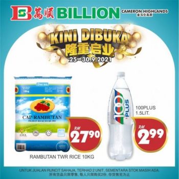 BILLION-Opening-Promotion-at-Cameron-Highlands-18-350x349 - Pahang Promotions & Freebies Supermarket & Hypermarket 