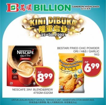 BILLION-Opening-Promotion-at-Cameron-Highlands-20-350x349 - Pahang Promotions & Freebies Supermarket & Hypermarket 