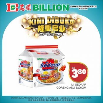 BILLION-Opening-Promotion-at-Cameron-Highlands-22-350x350 - Pahang Promotions & Freebies Supermarket & Hypermarket 