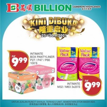 BILLION-Opening-Promotion-at-Cameron-Highlands-31-350x349 - Pahang Promotions & Freebies Supermarket & Hypermarket 
