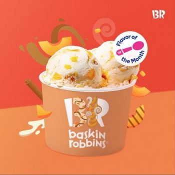 Baskin-Robbins-Grilled-Peaches-‘N-Cream-Ice-Cream-Flavor-Promo-350x349 - Beverages Food , Restaurant & Pub Johor Kedah Kelantan Kuala Lumpur Melaka Negeri Sembilan Pahang Penang Perak Perlis Promotions & Freebies Putrajaya Sabah Sarawak Selangor Terengganu 