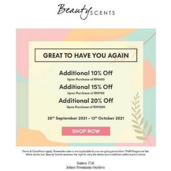 Beauty-Scents-Special-Sale-at-Johor-Premium-Outlets-350x350 - Beauty & Health Fragrances Johor Malaysia Sales 