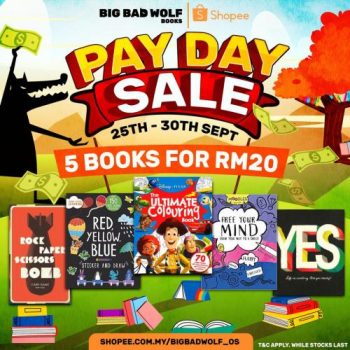 Big-Bad-Wolf-Books-Shopee-Pay-Day-Sale-1-350x350 - Books & Magazines Johor Kedah Kelantan Kuala Lumpur Malaysia Sales Melaka Negeri Sembilan Pahang Penang Perak Perlis Putrajaya Sabah Sarawak Selangor Stationery Terengganu 