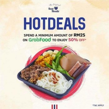 Boat-Noodle-Hotdeals-on-GrabFood-350x350 - Beverages Food , Restaurant & Pub Johor Kedah Kelantan Kuala Lumpur Melaka Negeri Sembilan Pahang Penang Perak Perlis Promotions & Freebies Putrajaya Sabah Sarawak Selangor Terengganu 