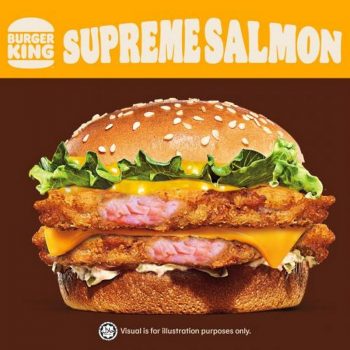 Burger-King-Supreme-Salmon-Burger-Promo-350x350 - Beverages Burger Fast Food Food , Restaurant & Pub Johor Kedah Kelantan Kuala Lumpur Melaka Negeri Sembilan Pahang Penang Perak Perlis Promotions & Freebies Putrajaya Sabah Sarawak Selangor Terengganu 