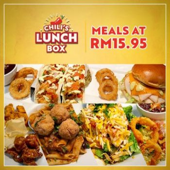 Chilis-Lunch-Box-Meals-Promo-350x350 - Beverages Food , Restaurant & Pub Johor Kedah Kelantan Kuala Lumpur Melaka Negeri Sembilan Online Store Pahang Penang Perak Perlis Promotions & Freebies Putrajaya Sabah Sarawak Selangor Terengganu 