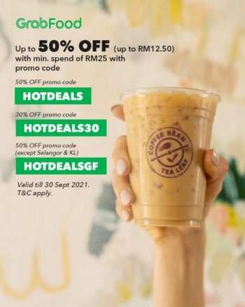 Coffee-Bean-GrabFood-Hot-Deals-Promotion-350x438 - Beverages Food , Restaurant & Pub Johor Kedah Kelantan Kuala Lumpur Melaka Negeri Sembilan Online Store Pahang Penang Perak Perlis Promotions & Freebies Putrajaya Sabah Sarawak Selangor Terengganu 