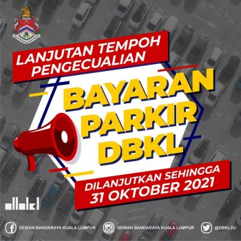 DBKL-Parking-Fee-Waived-350x350 - Kuala Lumpur Others Promotions & Freebies Selangor 
