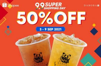 Daboba-Shopee-9.9-Sale-350x230 - Beverages Food , Restaurant & Pub Johor Kedah Kelantan Kuala Lumpur Malaysia Sales Melaka Nationwide Negeri Sembilan Pahang Penang Perak Perlis Putrajaya Sabah Sarawak Selangor Terengganu 