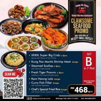 Delay-No-More-Crab-Under-The-Sea-Clawsome-Seafood-Promo-3-350x350 - Beverages Food , Restaurant & Pub Promotions & Freebies Putrajaya 