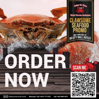 Delay-No-More-Crab-Under-The-Sea-Clawsome-Seafood-Promo-4-350x350 - Beverages Food , Restaurant & Pub Promotions & Freebies Putrajaya 