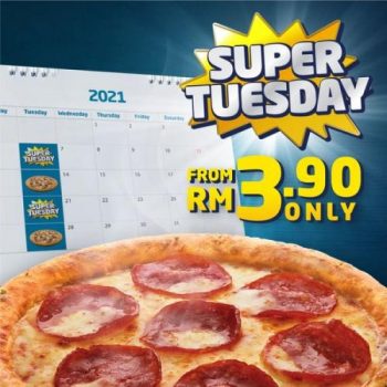 Dominos-Pizza-Super-Tuesday-Promo-350x350 - Beverages Food , Restaurant & Pub Johor Kedah Kelantan Kuala Lumpur Melaka Negeri Sembilan Pahang Penang Perak Perlis Promotions & Freebies Putrajaya Sabah Sarawak Selangor Terengganu 