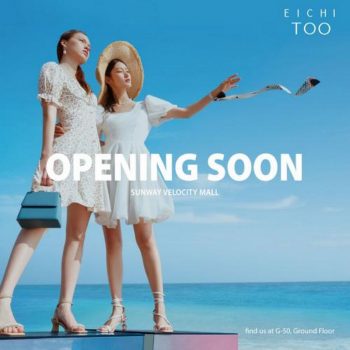 EICHITOO-Pop-Up-Store-Opening-Sale-at-Sunway-Velocity-350x350 - Apparels Fashion Accessories Fashion Lifestyle & Department Store Malaysia Sales Selangor 